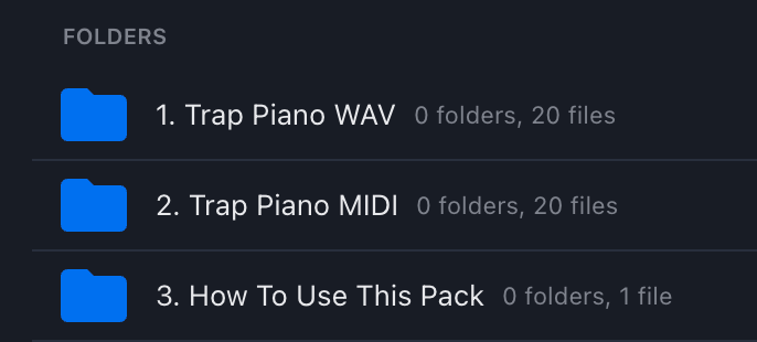 Trap Piano Loops Kit