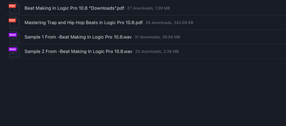 Beat Making In Logic Pro 10.8