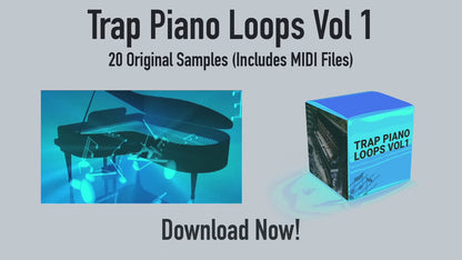 Trap Piano Loops